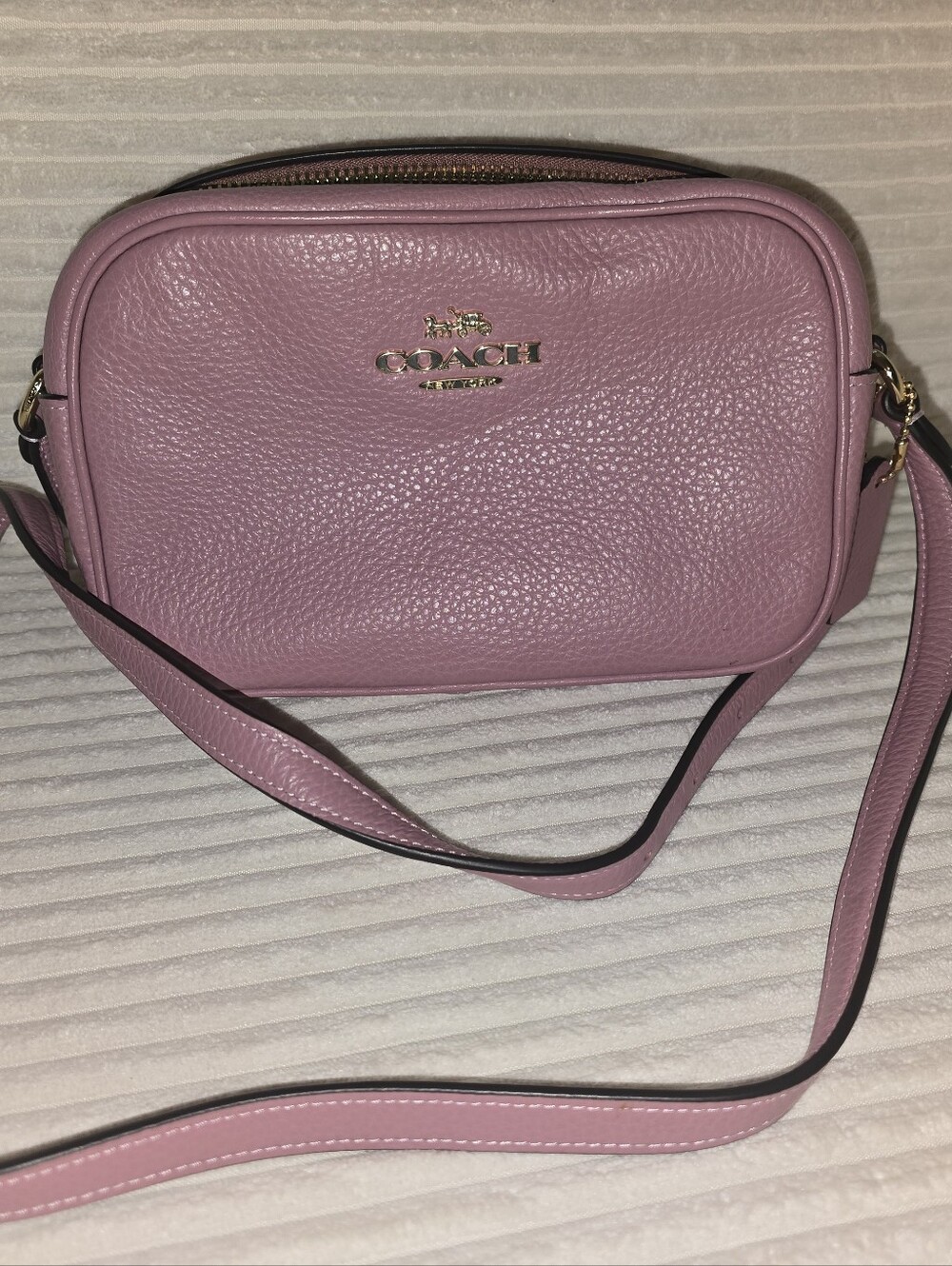  COACH MINI JAIME CAMERA BAG in Pink AUTHENTIC - Picture 5 of 7